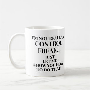 Grappig Geen controlefreak Laat me je laten zien h Koffiemok