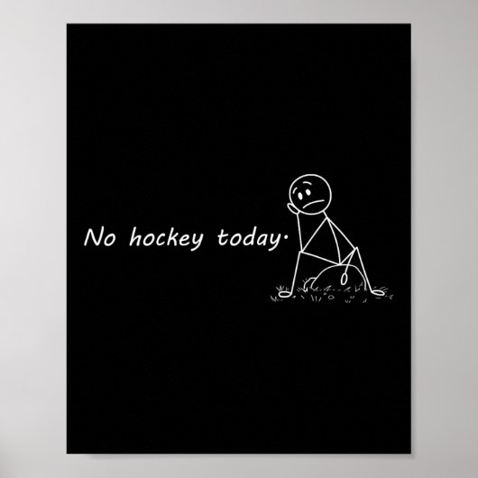 Grappig Geen Hockey Vandaag _3 Poster (Voorkant)