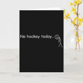 Grappig Geen Hockey Vandaag _5 Kaart (Gele Bloem)