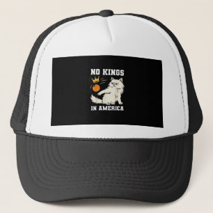 Grappig Geen Koningen in Amerika Retro Klassieke S Trucker Pet