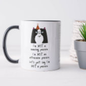 Grappig, geen ochtendmens mok