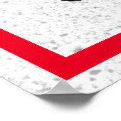 grappig geen overschrijding citaten Teken Poster (Hoek)