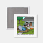Grappig Geen Overtredende Humor Magnets Magneet (Voorkant / Achterkant)