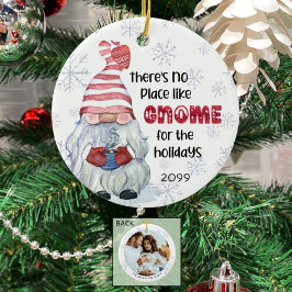 Grappig GEEN PLAATS ALS GNOME VOOR DE FEESTDAGEN F Keramisch Ornament