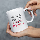 Grappig geen rust voor de moeders koffiemok