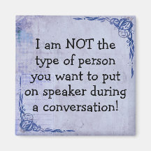 Grappig Geen Speakerphone Magnet