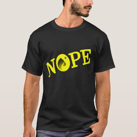 Grappig GeenGezicht T-shirt (Voorkant)