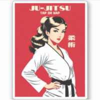 Grappig geestig Ju-Jitsu BJJ MMA Martial Arts Humo