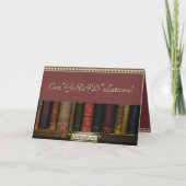 Grappig Gefeliciteerd Afstuderen kaart (Voorkant)