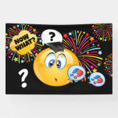 GRAPPIG Gefeliciteerd Afstuderen Spandoek (Horizontaal)