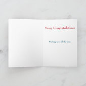 Grappig gefeliciteerd dat je het hebt nagelt kaart (Binnen)