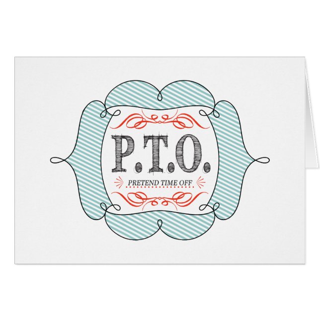 Grappig Gefeliciteerd, gepromoot om tijd uit te st (Voorkant Horizontaal)