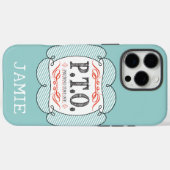 Grappig Gefeliciteerd, gepromoot om tijd uit te st Case-Mate iPhone Case (Achterkant (horizontaal))