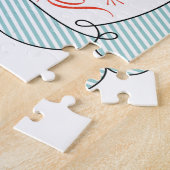 Grappig Gefeliciteerd, gepromoot om tijd uit te st Legpuzzel (Zijkant)