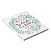 Grappig Gefeliciteerd, gepromoot om tijd uit te st Notitieblok (Schuin)