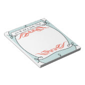 Grappig Gefeliciteerd, gepromoot om tijd uit te st Notitieblok (Schuin)