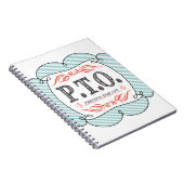 Grappig Gefeliciteerd, gepromoot om tijd uit te st Notitieboek (Rechterzijde)