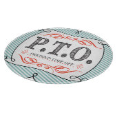 Grappig Gefeliciteerd, gepromoot om tijd uit te st Snijplank (Hoek)