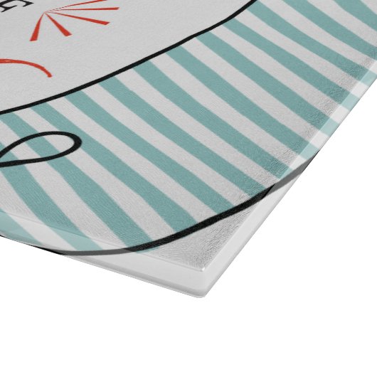 Grappig Gefeliciteerd, gepromoot om tijd uit te st Snijplank (Hoek)