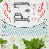 Grappig Gefeliciteerd, gepromoot om tijd uit te st Theedoek (Gevouwen)