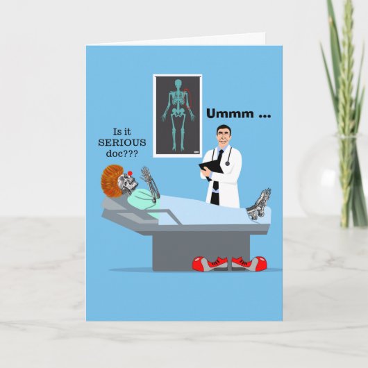 Grappig gefeliciteerd met Afstuderen in radiologie Kaart (Voorkant)