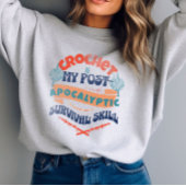 Grappig gehaakte sweatshirt