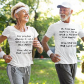 Grappig geheugen Lapse Brain Fade Unisex T-shirt