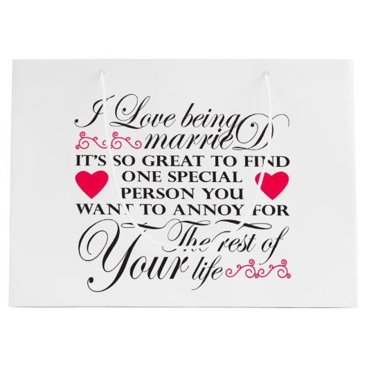 Grappig Gehuwd leven woord Jubileum Groot Cadeauzakje (Voorkant)