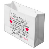 Grappig Gehuwd leven woord Jubileum Groot Cadeauzakje (Voorkant Gekanteld)