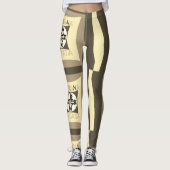 Grappig geïnspireerd leggings (Voorkant)
