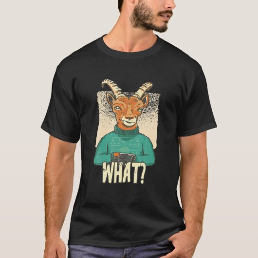 Grappig geit met zo'n lomig zweet? t-shirt (Voorkant)