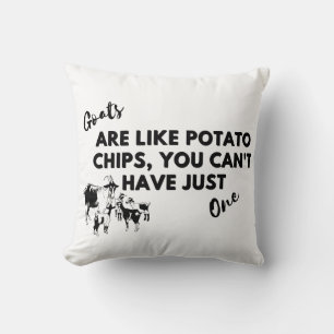 Grappig geitencitaat: Geiten zijn als chips Kussen