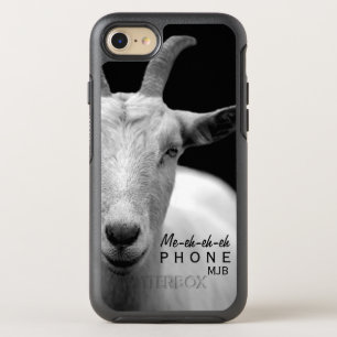 Grappig Geitendier Geluid "Mijn Telefoon" monogram OtterBox Symmetry iPhone 8/7 Hoesje