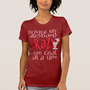 Grappig geitenontwerp voor vrouwen t-shirt