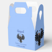 Grappig gekke cartoon-illustratie bedankdoosjes (Geopend)