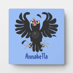 Grappig gekke cartoon-illustratie fotoplaat