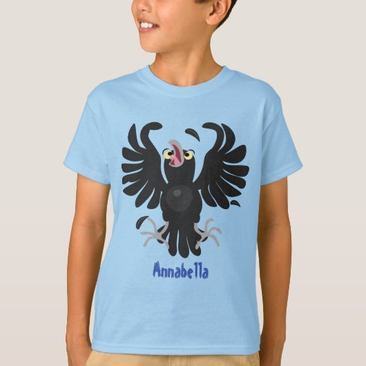 Grappig gekke cartoon-illustratie t-shirt (Voorkant)