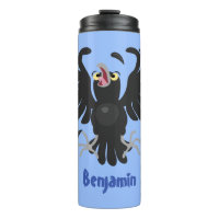 Grappig gekke cartoon-illustratie