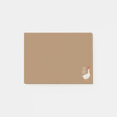 Grappig Gekke Goose Quote Vandaag ben ik een serie Post-it® Notes (Voorkant)