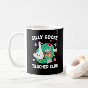 Grappig Gekke Goose Teacher Club Dierenvriend Groo Koffiemok