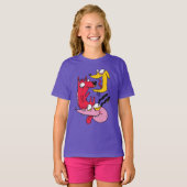 Grappig Gekke Honden Ontwerp T-shirt (Voorkant volledig)