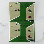 Grappig gelanceerde Bowls afmetingen, groot Wenska Kaart (Binnen)