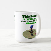 Grappig gelanceerde Bowls zijn op je spel, Koffiemok (Voorkant rechts)