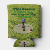 Grappig gelanceerde broodjes op je spel, Koelbox Blikjeskoeler (Achterkant)