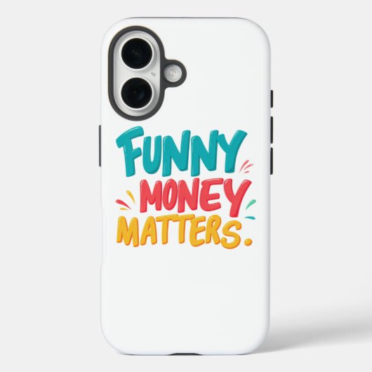 Grappig geld doet ertoe Case-Mate iPhone case (Achterkant)