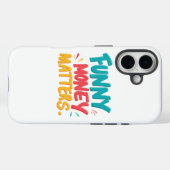 Grappig geld doet ertoe Case-Mate iPhone case (Achterkant (horizontaal))
