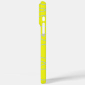 Grappig Gele Lussen Geometrische iPhone / iPad cas Case-Mate iPhone Case (Achterkant / Links)