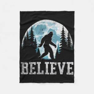 Grappig Geloof In Bigfoot Sasquatch Cadeaus Vaders Fleece Deken