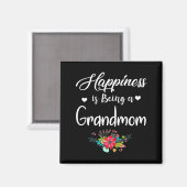 Grappig geluk is oma zijn moederdag magneet (Voorkant / Achterkant)