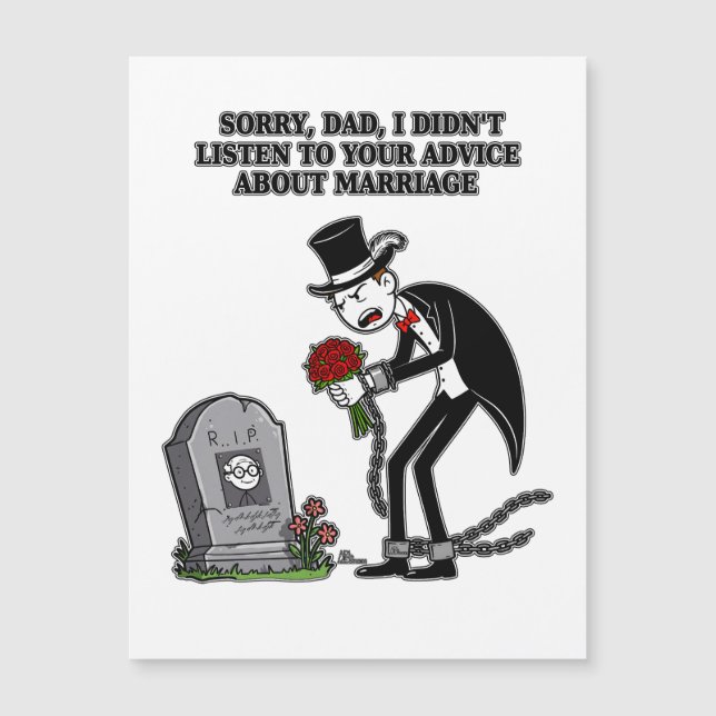 Grappig gelukkig huwelijk (Voorkant)